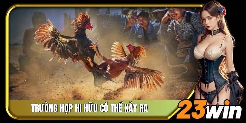 Một vài trường hợp hi hữu có thể xảy ra trong trận đấu